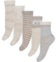 Minymo Socks W. Pattern (5-Pack) - Multi/patterned - 31\34