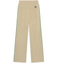 Indian Blue Jeans Bukser   Bred pinstripe   Sandshell m. Grønn   Indian Blue Jeans   10 år 140   Bukser   bomull   Beige