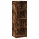  Hylle røkt eik 40x41x124 cm konstruert tre 8721102652899