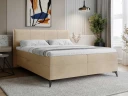 Thoros Komplett Sengepakke 160x200 cm Kontinentalseng med Oppbevaring - Mørk beige