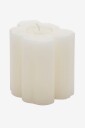 Marimekko Unikko Shape Candle 9 cm Hvit