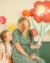 PartyDeco Folieballong Blomst