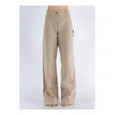 Palm Angels Dame Bukser Beige S,