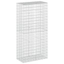 vidaXL Gabion med 3,5 mm tråd og 5x10 cm mesh 100x50x200 cm