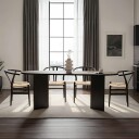 Dano Spisebord Oval 200 cm - Svart