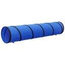 Vidaxl Hundetunnel blå Ø 40x200 cm polyester