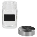  Oppbevaringskrukker med etikett 24 stk 300 ml 50856