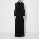 Elisabetta Franchi, Dame, Kjoler, Svart, XL,