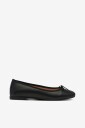 Bianco Ballerinasko Biamadison Ballerina Smooth Leather Svart