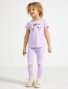 Lindex Leggings   Purple   122
