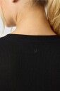 Björn Borg - Treningstopp Studio Ribbed Cropped Long Sleeve - Svart