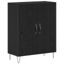  Sideboard Svart eik 69.5 x 34 x 90 cm Konstruert tre