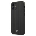 Veske BMW Bmhcp12sttbk Iphone 12 Mini 5,4" Svart/Svart Hardt Etui Signatur Dekkmerker
