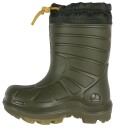 Viking Extreme  Fôrede Gummistøvler Hunting Green/Khaki 28