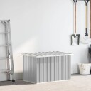 vidaXL Oppbevaringskasse 109x67x65 cm grå