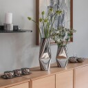 Løve Vinje Vase Rustfritt Stål 24,5cm Sølv