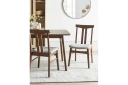 Matsalsstol Beliani Avalon set om 2 Ljus Trä-Beige NO_BRAND Light grey -