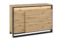 Kommode Quant 41x130 cm   Eik/Svart