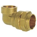 Isiflo 90 Grader Vinkelmuffe 40 mm x 1 1/4" for PVC og PE-Rør