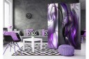 Romdeler Purple Swirls 135x172 - Artgeist sp. z o. o.
