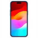 iPhone 15 Plus Nillkin Super Frosted Shield Pro Hybrid-deksel Blå