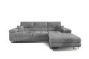 Klinka Sovesofa med Divan Høyre   Grå