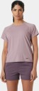Helly Hansen Shine Solen T-shirt Dame Lilla S GrønnS