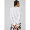 Casall Soft Texture Long Sleeve Dame White M
