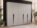 garderobeskap NO_BRAND Garderobeskap PIANO 1 250 cashmere Svart -