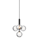 Nuura Miira 4 Taklampe Messing og Klar
