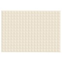 Vidaxl Vektdyne kremhvit 137x200 cm 6 kg stoff