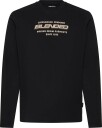 Blend Bhleonardo L/S Logo Tee   BLACK BEAUTY   S
