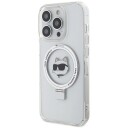 Karl Lagerfeld Hardcase iPhone 15 Pro Max 6,7" Choupette Head med MagSafe - Hvit