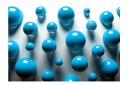 Fototapet Blue Balls 250x175 - Artgeist sp. z o. o.