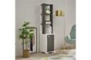 Anayurt Bokhylle 29,6x21,6 cm Hvit/Antrasitt   Hanah Home