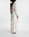 Malina Joslin One Shoulder Maxi Dress   Blue   L
