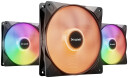 be quiet! LIGHT WINGS LX 140mm Kabinettvifter 3-pakning med RGB