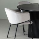 Spisegruppe Venture Home Matilda med 4 Evelina Stoler
