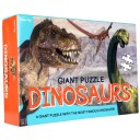 Barbo Toys Gulvpuslespill m. 120 brikker Dinosaurer