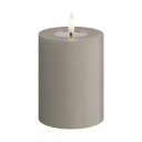 Deluxe Homeart LED blokklys 7,5x10 cm sand