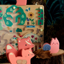 Vilac Magnetic Maze Harvest In The Garden By Sarah Betz Beige ONE SIZE