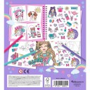 Aktivitetsbok Friends Fun And Fashion 20,5x22cm