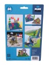 Plus-Plus Mini 2-Pakning Byggeplater 12x12cm Blå og Grå