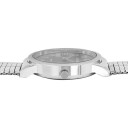 Excellanc Herreklokke med stållenke / Armbåndsur / Klokke – Sølv/svart