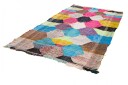 Marokkansk Boucherouite teppe 150 x 285 cm Størrelse: 150 x 285 cm