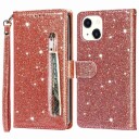 Trolsk Lommebokdeksel Glitter (iPhone 15) Svart