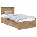  Sengestamme med skuff Artisan Eik 90 x 190 cm Konstruert tre