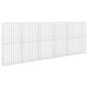 vidaXL Gabion med 5 mm tråd og 10x10 cm mesh 550x30x200 cm
