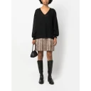 Twinset Dame Kjoler Svart S,