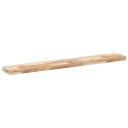  Flytende hylle 160x20x4 cm ubehandlet heltre akasie